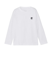 ザ・ノース・フェイス（THE NORTH FACE）ジュニア ロングスリーブスモールボックスロゴティー NTJ32645 W