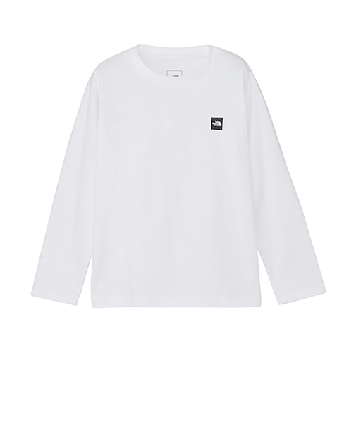 ザ・ノース・フェイス（THE NORTH FACE）ジュニア ロングスリーブスモールボックスロゴティー NTJ32645 W