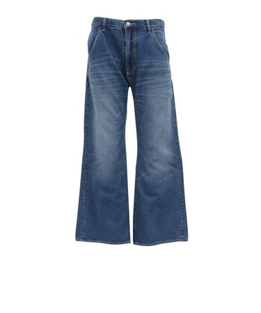 ゴースローキャラバン（GOSLOWCARAVAN）デニムパンツ 10oz デニムヴィンテージフェード ゆったりフレア パンツ 361502 IND