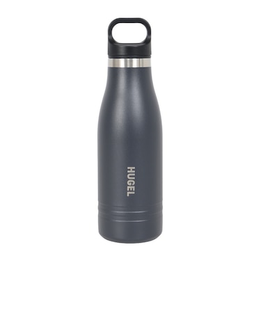 ヒューゲル（HUGEL）水筒 ボトル マグ 真空断熱マグボトル 500ml チャコールグレー HSB-500