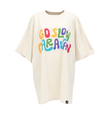 ゴースローキャラバン（GOSLOWCARAVAN）USAコットン ビッグ半袖Tシャツ 361931 IVY