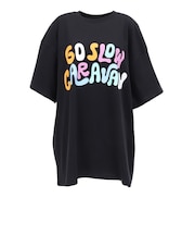 ゴースローキャラバン（GOSLOWCARAVAN）USAコットン ビッグ半袖Tシャツ 361931 BLK
