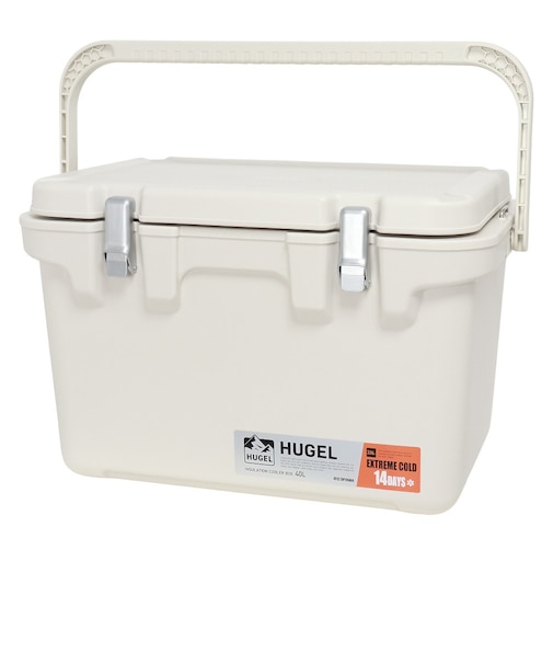 ヒューゲル（HUGEL）真空断熱クーラーボックス 40L VITC-40R ベージュ