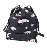 ゴースローキャラバン（GOSLOWCARAVAN）ポリエステルタフタ巾着ポーチ 358101 総柄1