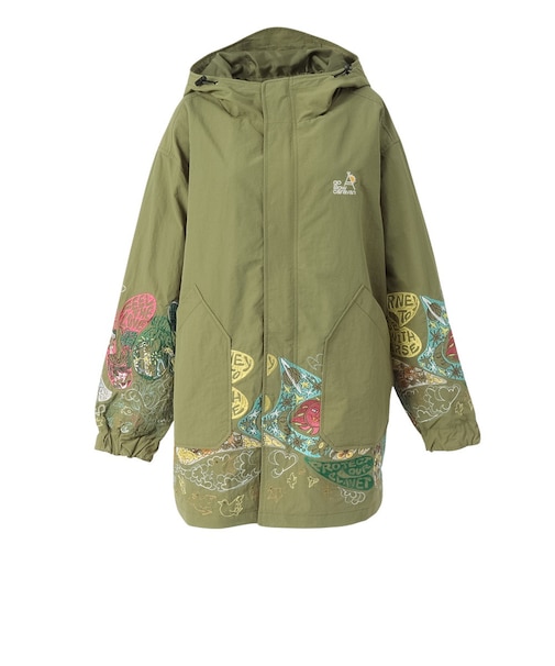 ゴースローキャラバン（GOSLOWCARAVAN）ウェザークロスパネル 刺しゅうフィールドコート 360232 KHK