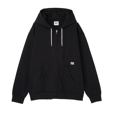 ヘリーハンセン（HELLY HANSEN）ワンポイントロゴ フルジップ スウェットフーディー HE32630 K