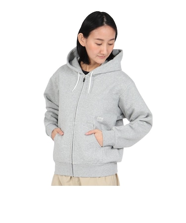 ヘリーハンセン（HELLY HANSEN）ワンポイントロゴ フルジップ スウェットフーディー HE32630 Z