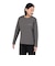 クリフメイヤー（KRIFF MAYER）長袖Tシャツ ロンT プリントロングスリーブTシャツ 山 W2547848X:17:CHARCOAL