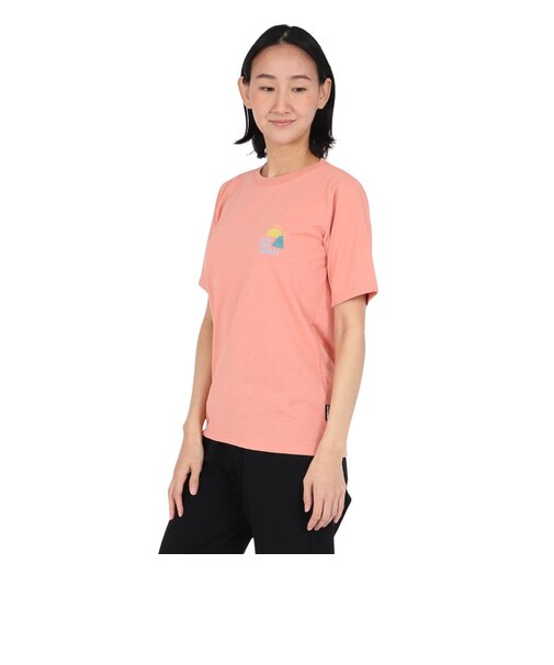 クリフメイヤー（KRIFF MAYER）プリント半袖Tシャツ 山 W2547847X:30:PINK