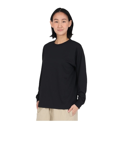 ヘリーハンセン（HELLY HANSEN）長袖Tシャツ ロンT ロングスリーブ ワンポイントTシャツ HOE32269 K2