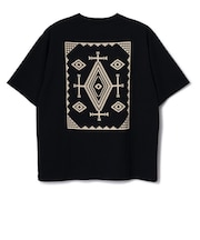 ペンドルトン（PENDLETON）半袖 14オープンエンド ジャージ メンズ バックプリントTシャツ 19802183BLK