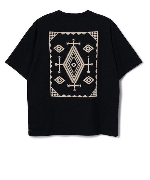ペンドルトン（PENDLETON）半袖 14オープンエンド ジャージ メンズ バックプリントTシャツ 19802183BLK