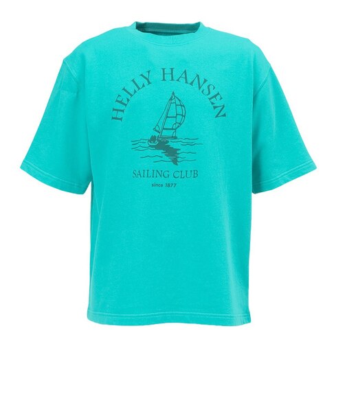ヘリーハンセン（HELLY HANSEN）トレーナー スウェット ハーフスリーブ セーリング クラブウォッシュド スウェット クルーネック HH32637 CM