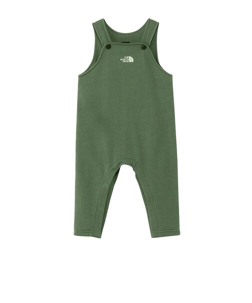 ザ・ノース・フェイス（THE NORTH FACE）ベビー スウェットロゴオーバーオール NBB32560 DG