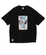 チャムス（CHUMS）半袖 アンチバグ 浮世絵Tシャツ CH01-2718-K001