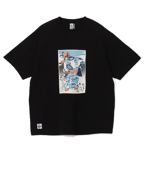 チャムス（CHUMS）半袖 アンチバグ 浮世絵Tシャツ CH01-2718-K001