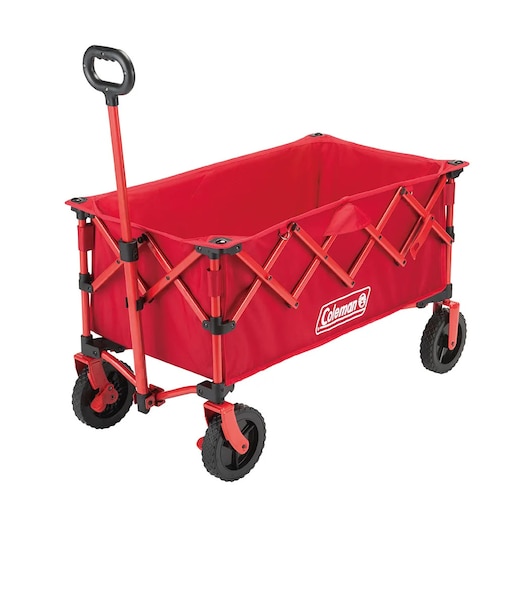 コールマン（Coleman）アウトドアワゴンNXレッド ワゴン キャンプ コンパクト 簡単収束型 2230842