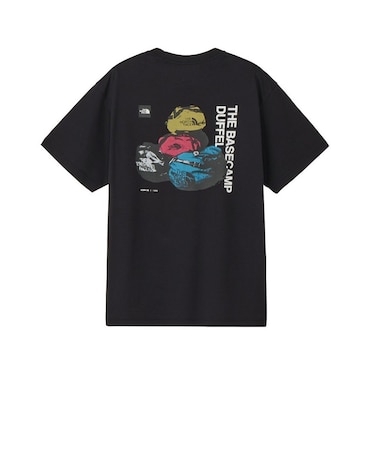 ザ・ノース・フェイス（THE NORTH FACE）半袖Tシャツ ショートスリーブベースキャンプダッフルグラフィックティー NT32647 K