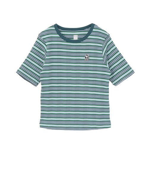 チャムス（CHUMS）ストレイタム リブ スリムTシャツ CH18-1377-A112