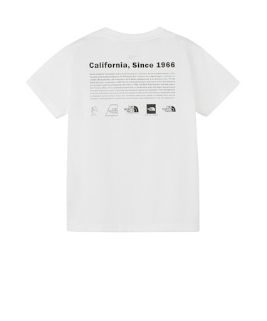 ザ・ノース・フェイス（THE NORTH FACE）ジュニア ヒストリカルロゴ 半袖Tシャツ NTJ32648 W