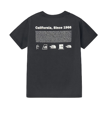 ザ・ノース・フェイス（THE NORTH FACE）ジュニア ヒストリカルロゴ 半袖Tシャツ NTJ32648 K