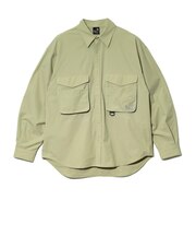 ゴースローキャラバン（GOSLOWCARAVAN）ファンクショナルユーティリティーシャツ 366402 KHK