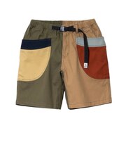 ゴースローキャラバン（GOSLOWCARAVAN）ショートパンツ ストレッチオックスクレイジー脇ポケショーツ クレイジー2 360248