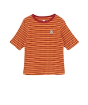 チャムス（CHUMS）半袖 ストレイタム リブ スリムTシャツ CH18-1377-D033