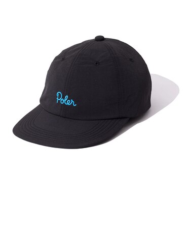 ポーラー（POLER）帽子 NYLONフロッピー BASEBALL キャップ 261MCV0082-BLK
