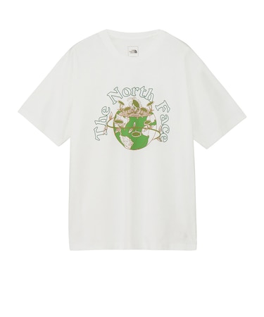 ザ・ノース・フェイス（THE NORTH FACE）半袖Tシャツ ショートスリーブグラウンドフラワーティー NT32652 W
