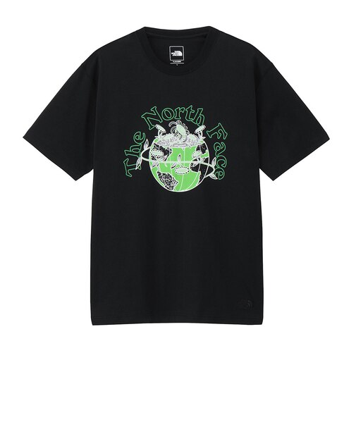 ザ・ノース・フェイス（THE NORTH FACE）半袖Tシャツ ショートスリーブグラウンドフラワーティー NT32652 K