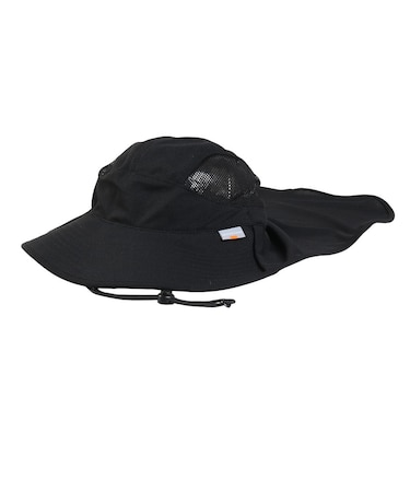 帽子 ハット トレッキング 登山 遮熱フェイスカバージェット RE26SST5700011 BLK
