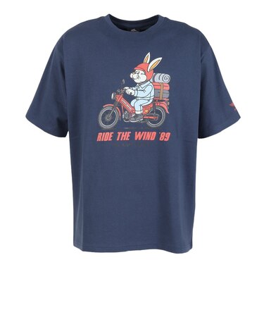 クリフメイヤー（KRIFF MAYER）クリフラビット 半袖Tシャツ ツーリング 2546301:79:NAVY