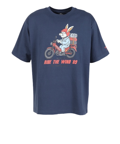 クリフメイヤー（KRIFF MAYER）クリフラビット 半袖Tシャツ ツーリング 2546301:79:NAVY