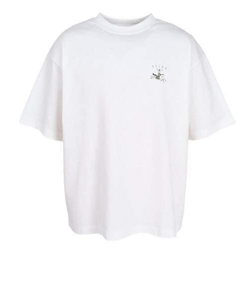 ポーラー（POLER）HORSE リラックス フィット Tシャツ 半袖 261MCV0061-WHT
