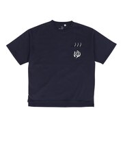 ゴースローキャラバン（GOSLOWCARAVAN）シリコンバイオ 色々ポケット刺繍 ゆったり Tシャツ 366106 NAV
