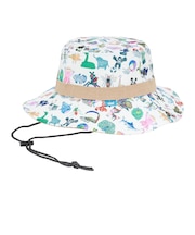 クレ（clef）帽子 ジュニア アドベンチャー エムエフケー ハット 6 RB7029KD WH