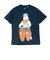 ゴースローキャラバン（GOSLOWCARAVAN）USA COTTON コンガクマ 半袖Tシャツ 361909 NAV