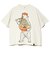 ゴースローキャラバン（GOSLOWCARAVAN）半袖 ラーメンクマ Tシャツ 361917 IVY