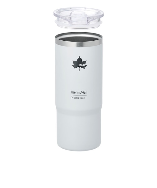 ロゴス（LOGOS）水筒 ボトル マグ ThermoWall 真空断熱 カーボトルホルダー 81286002