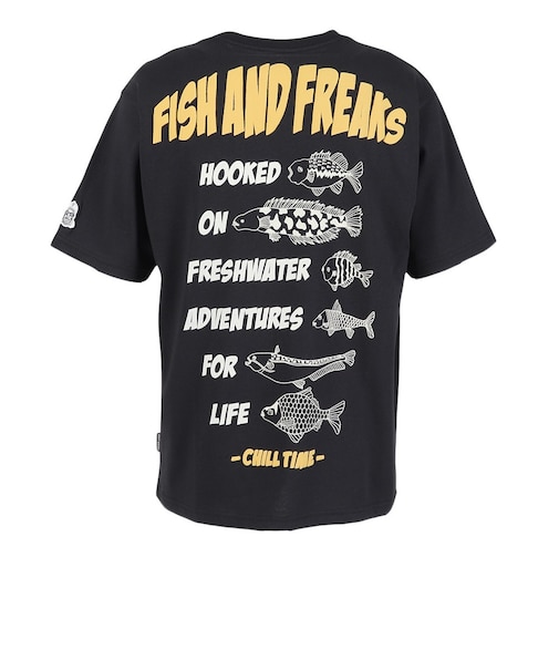 クリフメイヤー（KRIFF MAYER）ウェットプロテクト刺繍Tシャツ 釣り 半袖 2557807:19:BLACK