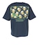 ゴースローキャラバン（GOSLOWCARAVAN）スクエアLOGO バックプリント ゆったり 半袖Tシャツ 361915B NAV