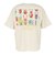 ゴースローキャラバン（GOSLOWCARAVAN）スクエアLOGO バックプリント ゆったり 半袖Tシャツ 361915B IVY