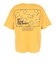 ゴースローキャラバン（GOSLOWCARAVAN）スクエアLOGO バックプリント ゆったり 半袖Tシャツ 361915B YEL