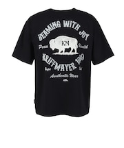 クリフメイヤー（KRIFF MAYER）夏季GO! 半袖Tシャツ バッファロー 2555102:19:BLACK