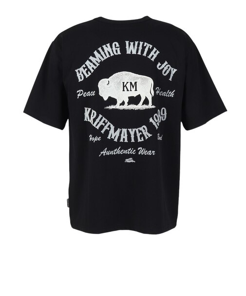 クリフメイヤー（KRIFF MAYER）夏季GO! 半袖Tシャツ バッファロー 2555102:19:BLACK