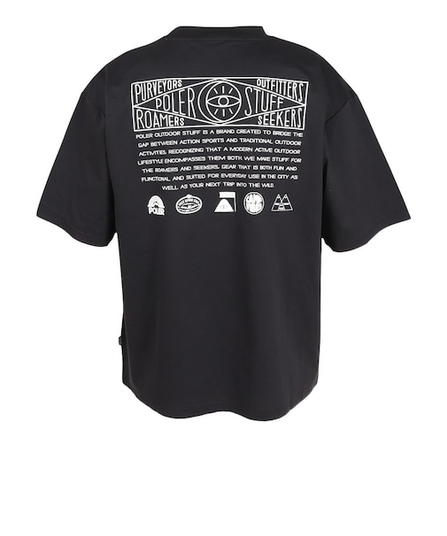ポーラー（POLER）HISTORY QUICK DRY 半袖Tシャツ 269MCV0003-BLK