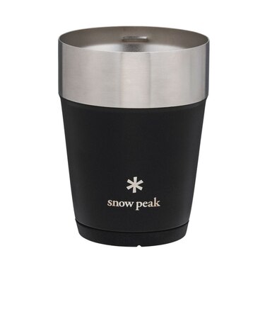 スノーピーク（snow peak）カップ マグカップ キャンプ サーモタンブラー 360 ブラック TW-360-BK
