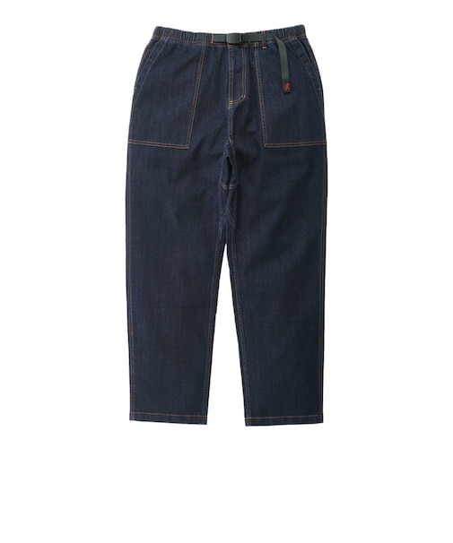 ストレッチデニムルーズテーパードリッジパンツ GUP6-SJP009-ONE WASH