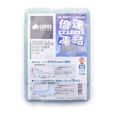 ロゴス（LOGOS）保冷剤 倍速凍結・氷点下パックM 81660642 保冷剤 キャンプ バーベキュー